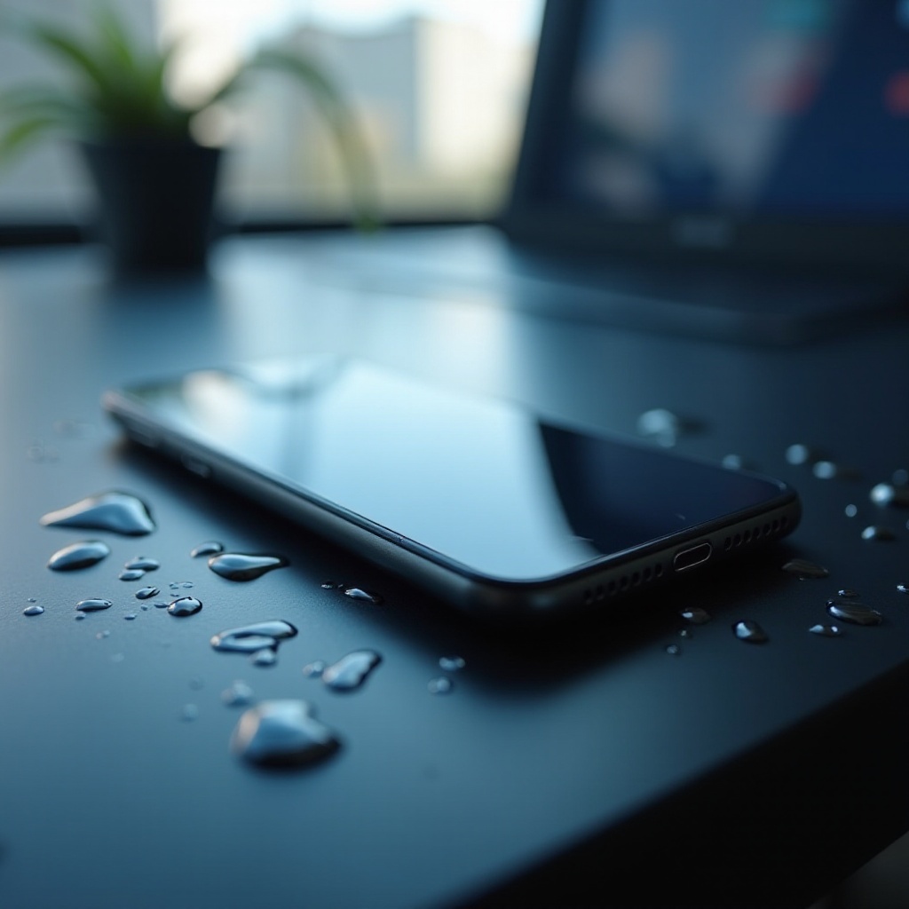 vibrare iphone acqua