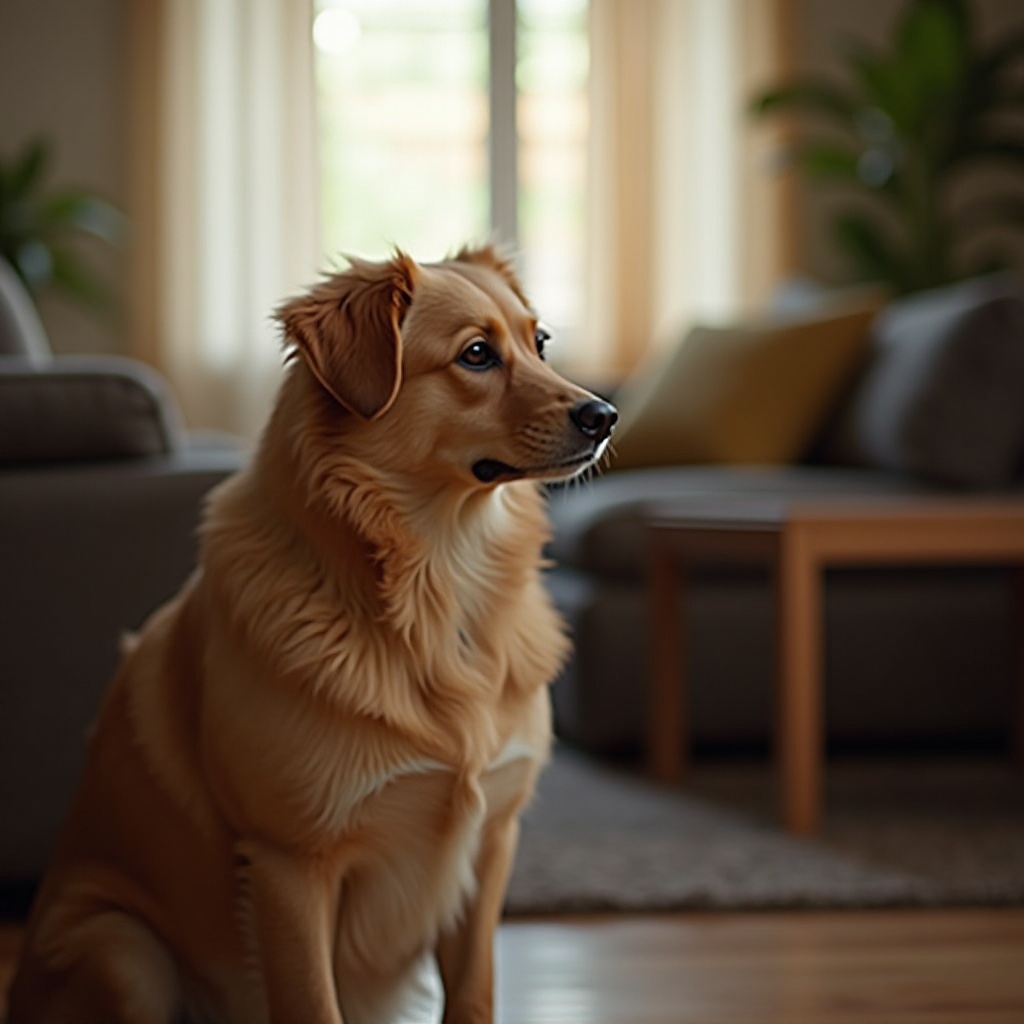 waarom zit mijn hond gewoon en staart naar me