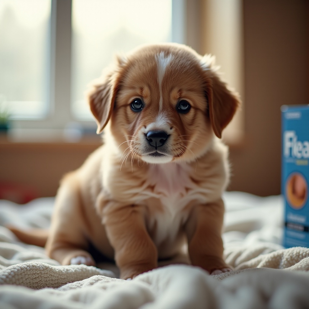 i cuccioli possono avere la medicina per le pulci