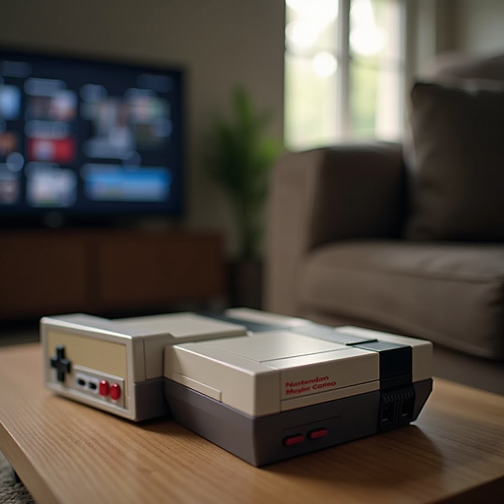 conectar um velho Nintendo a uma smart TV