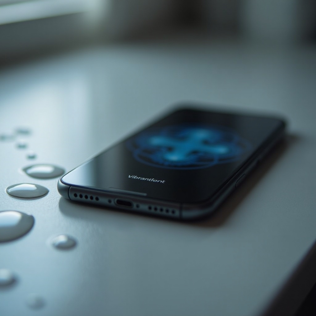 iPhone vibrieren Wasser