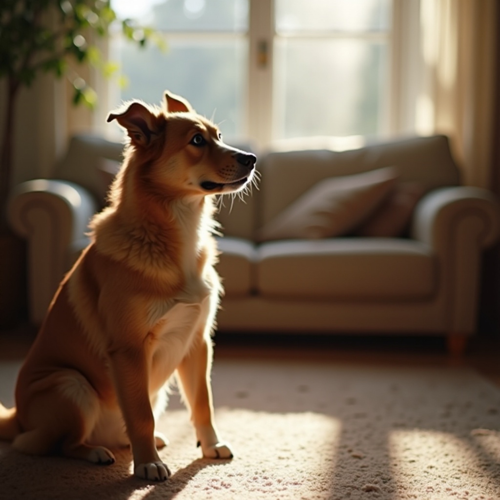 why does my dog just sit and stare at me