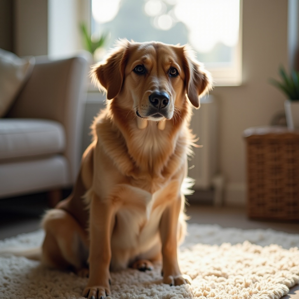 waarom zit mijn hond gewoon en staart naar me