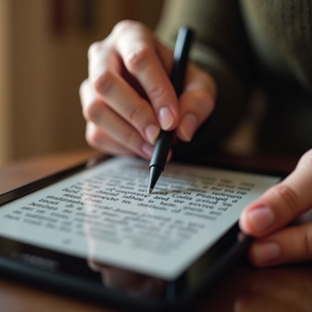 kindle scribe écrire sur des livres