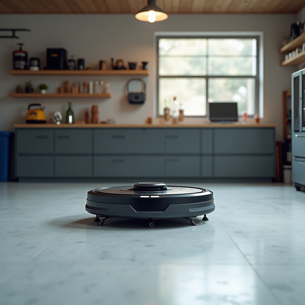best robot vacuum for garage floors