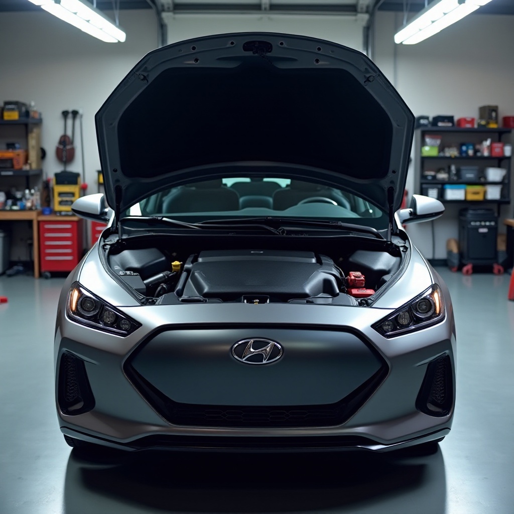 reemplazo de la batería de 12v del ioniq 5