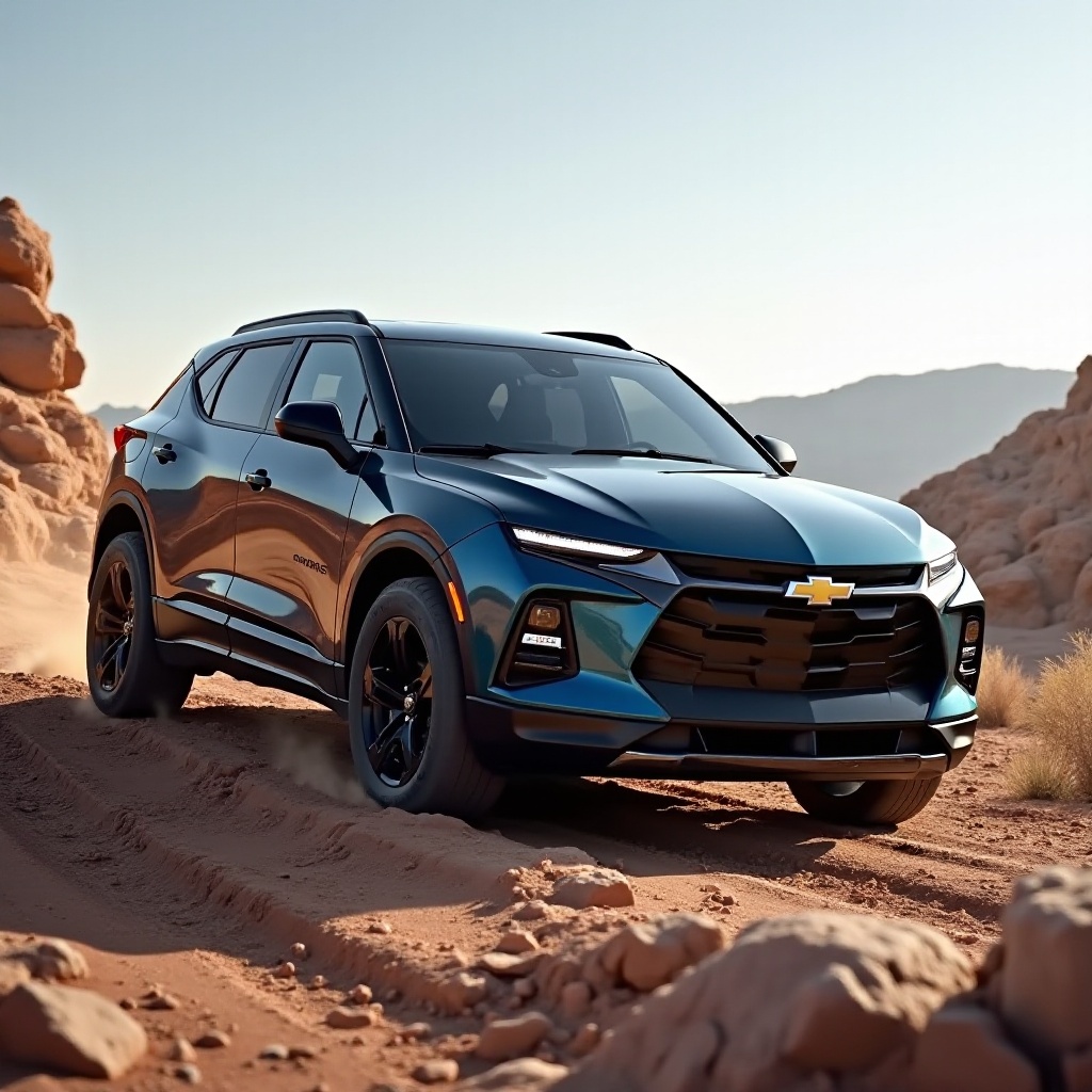 garde au sol du chevy blazer ev