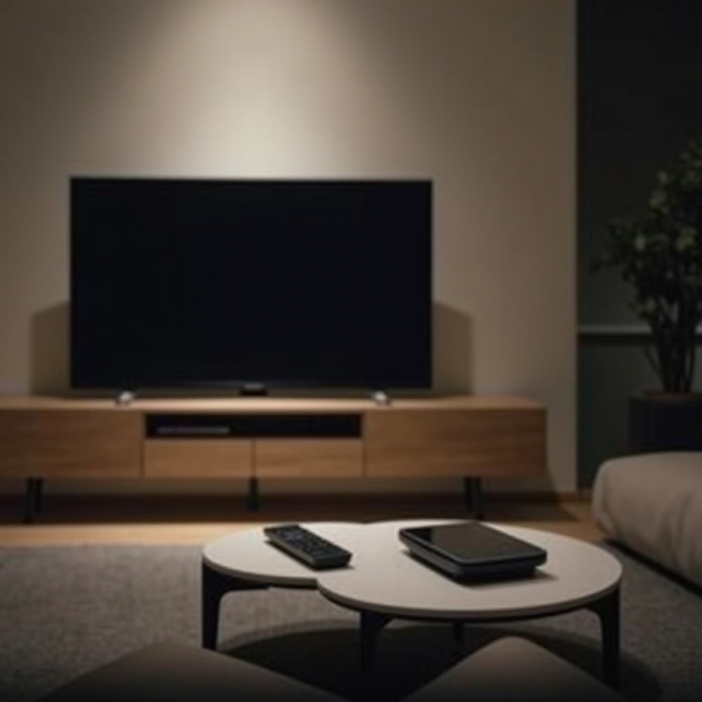 where is the power button on a philips tv