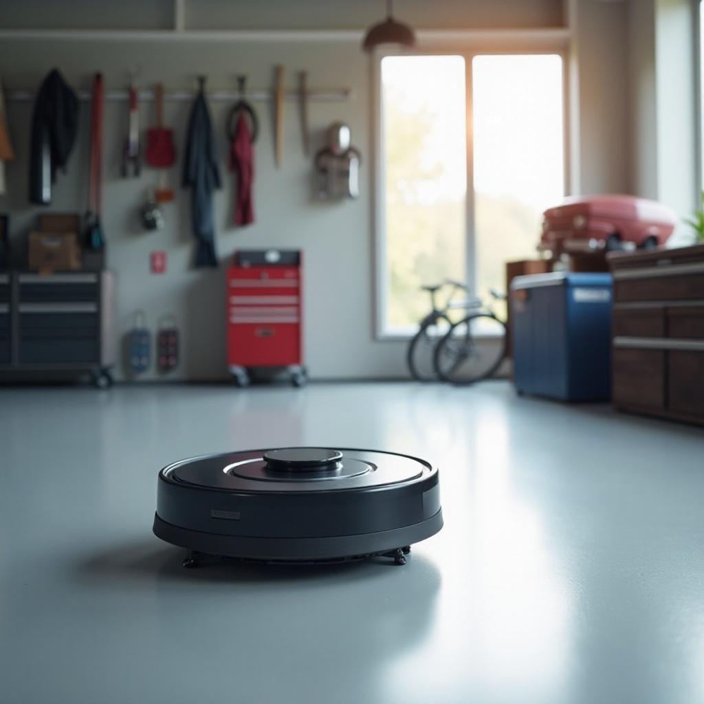 best robot vacuum for garage floors