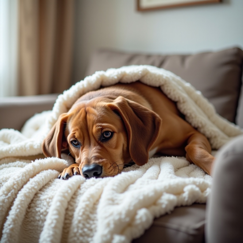 pourquoi les chiens creusent-ils dans les couvertures