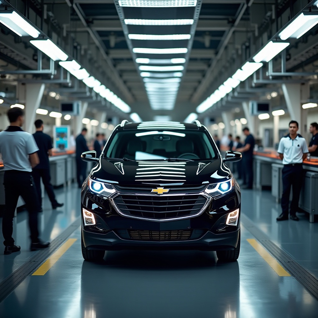 missä chevy equinox kootaan