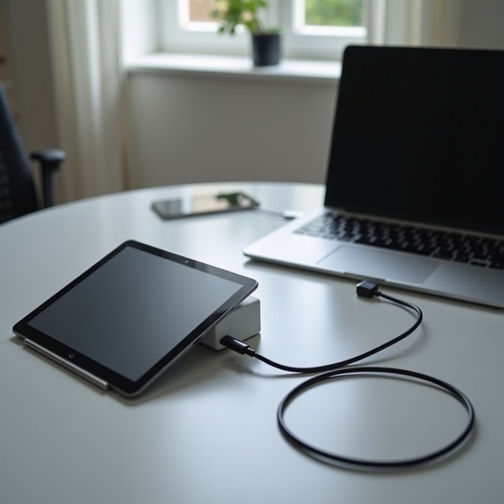 comment connecter un iPad Pro d'Apple à un ordinateur portable Lenovo