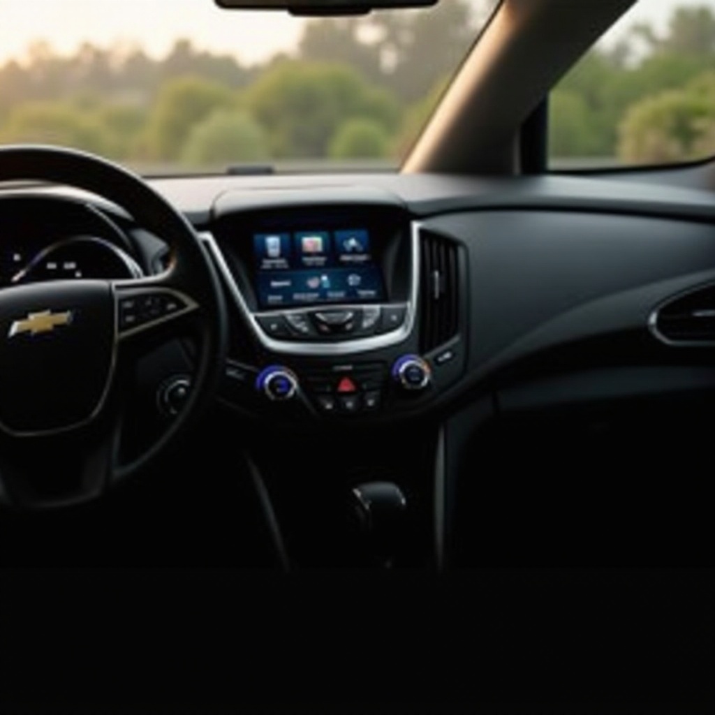 chevy equinox dashboard display