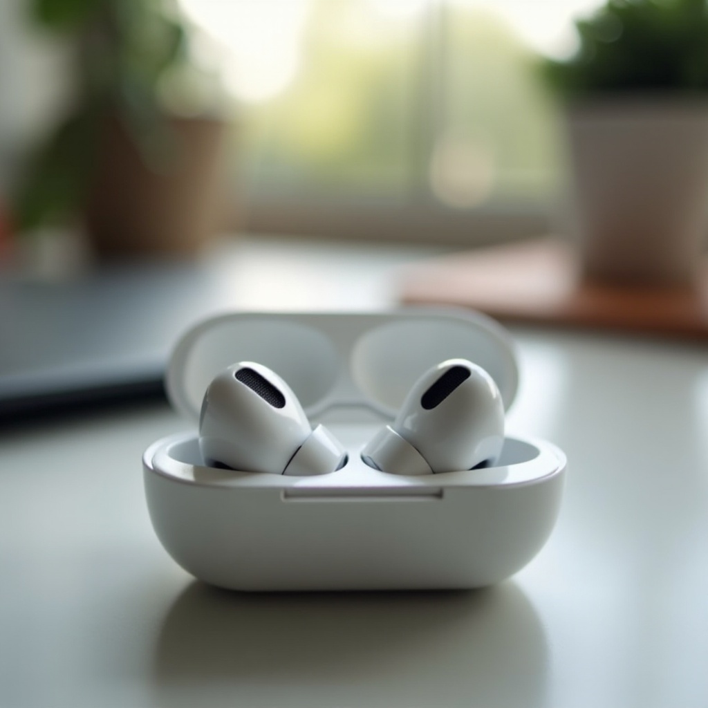un AirPod no está cargando