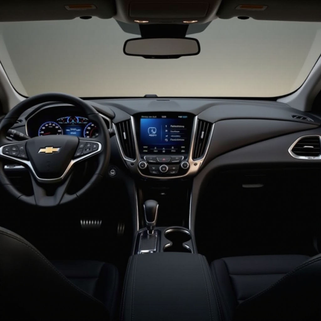 tableau de bord Chevy Equinox
