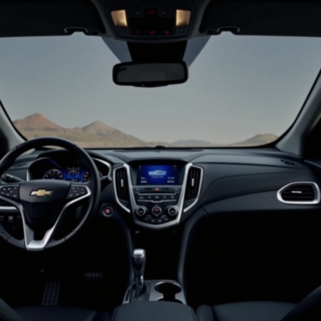 chevy equinox dashboard display