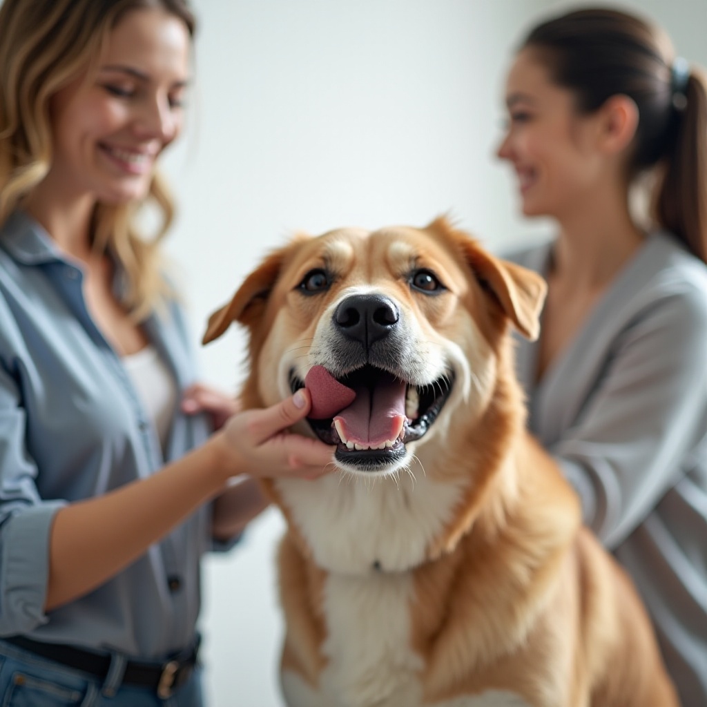 hond blijft na het verzorgen zijn anus likken