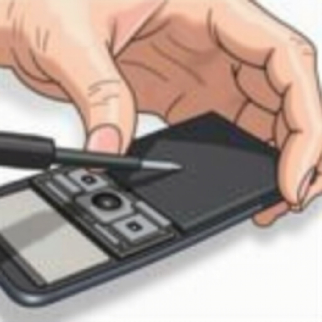 hoe de batterij uit een Samsung-telefoon te verwijderen