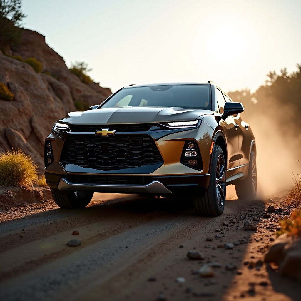 distância ao solo do Chevy Blazer EV