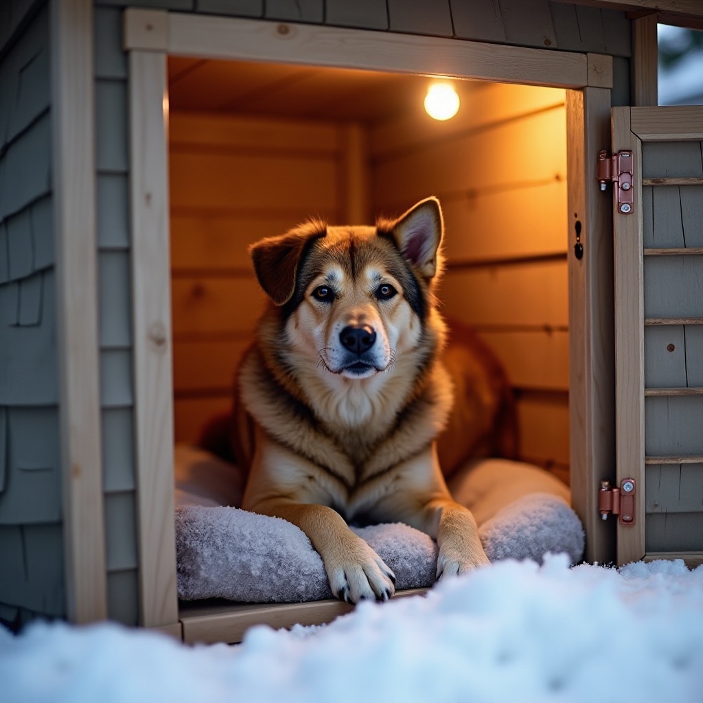 come tenere il cane al caldo in un kennel esterno