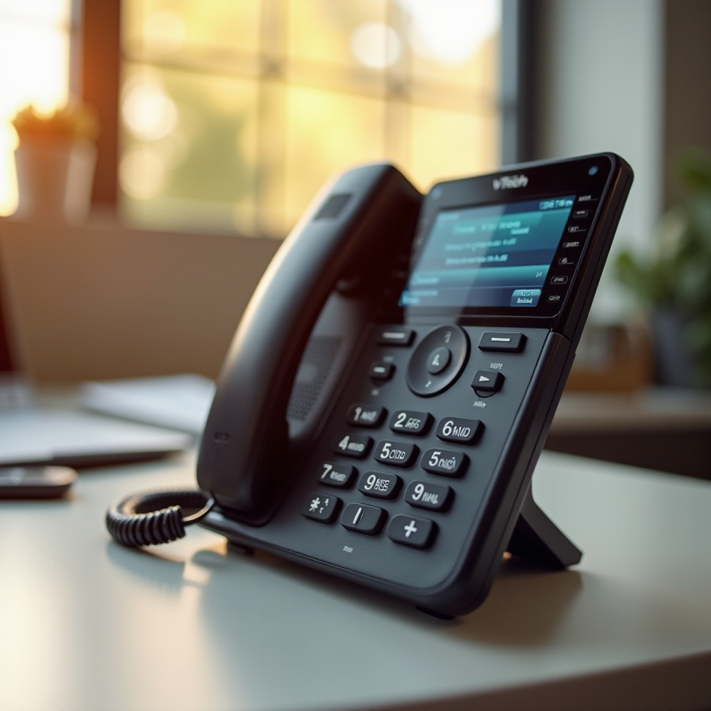 impostazione della segreteria telefonica del telefono vtech