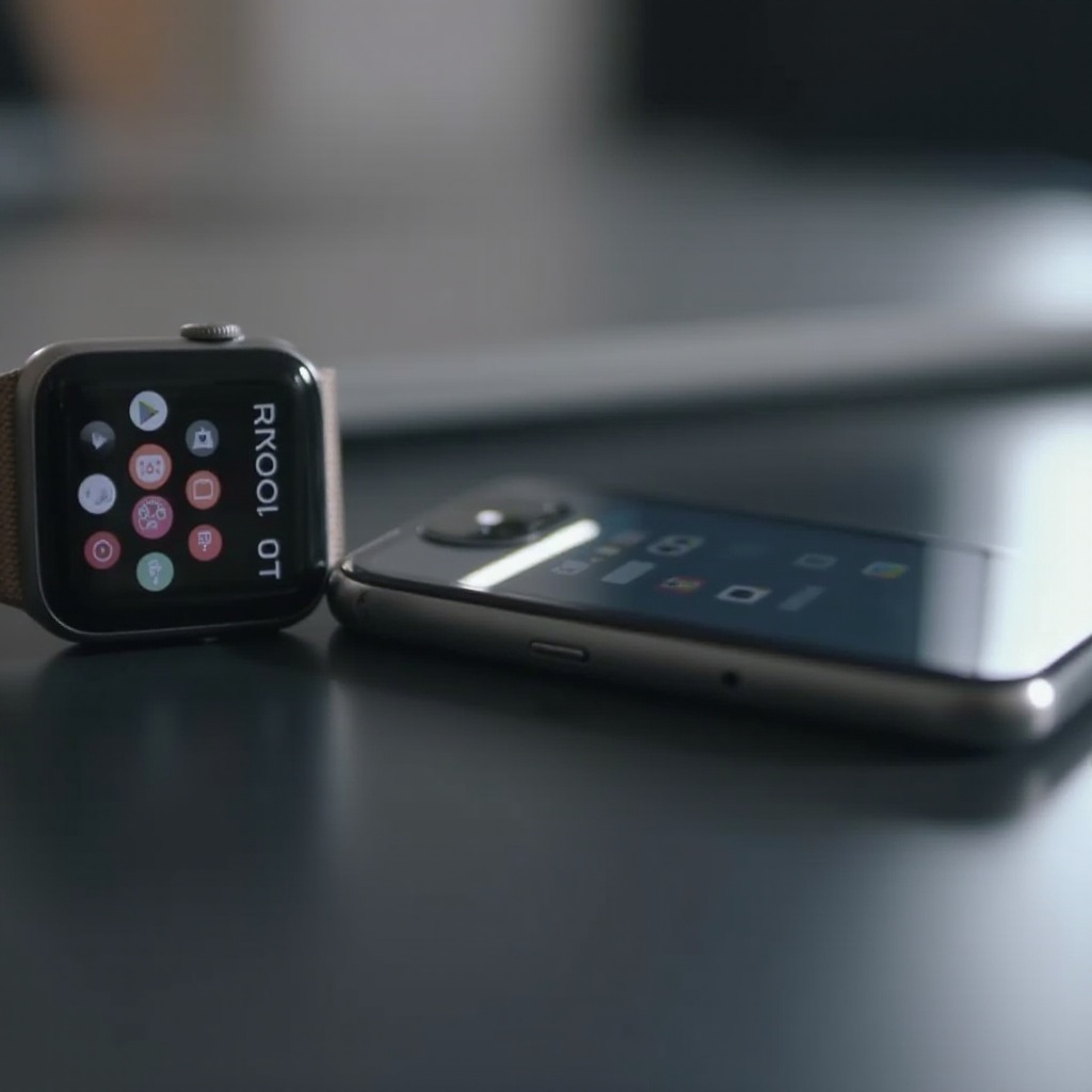 por que não consigo encontrar meu iphone no meu apple watch