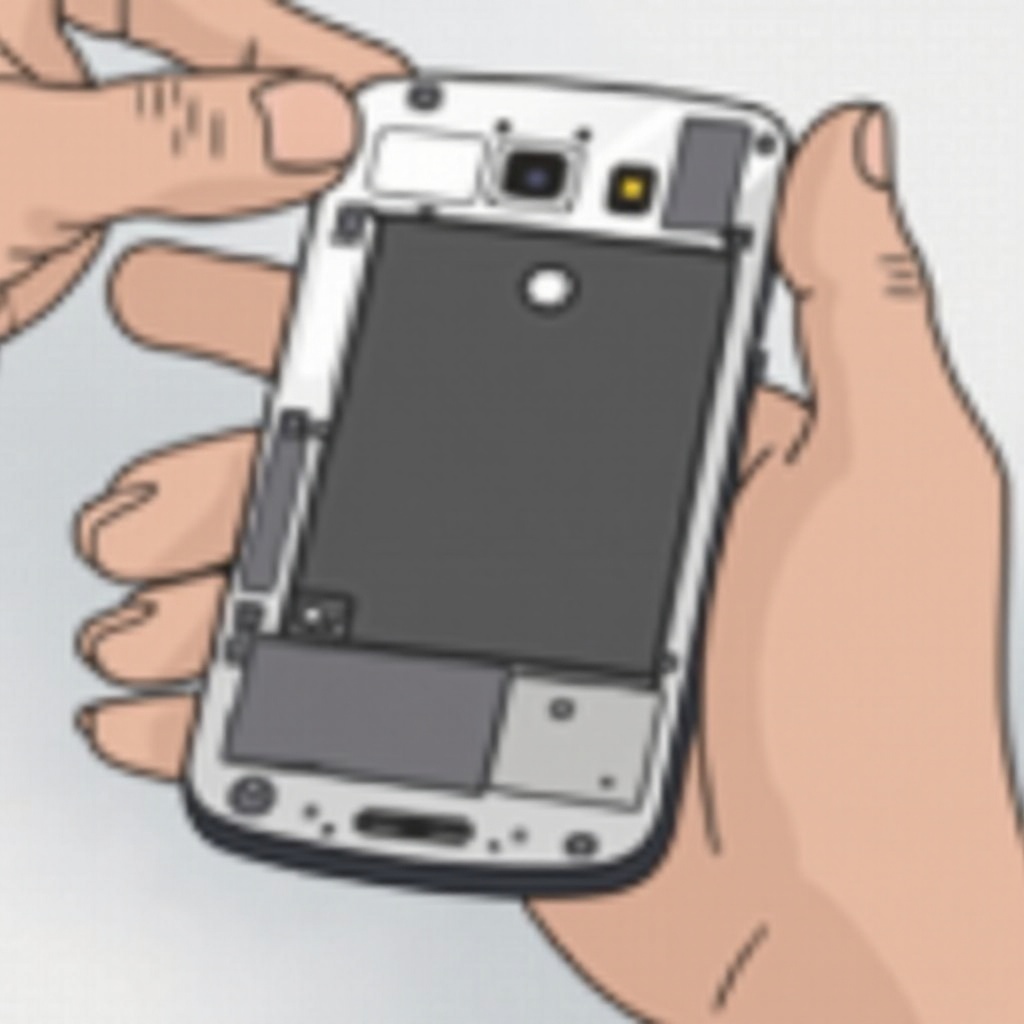 how to remove battery from samsung phone