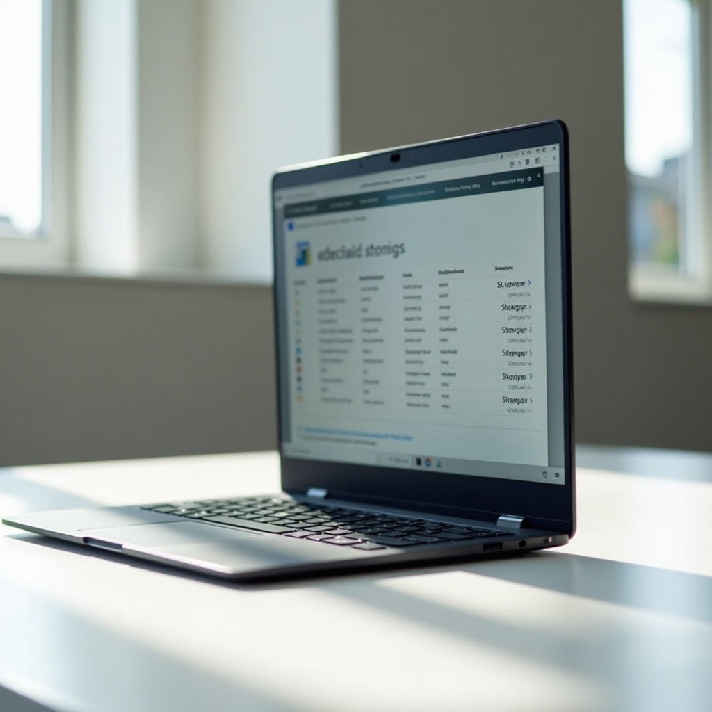 wie kann ich den Speicher meines Chromebooks überprüfen