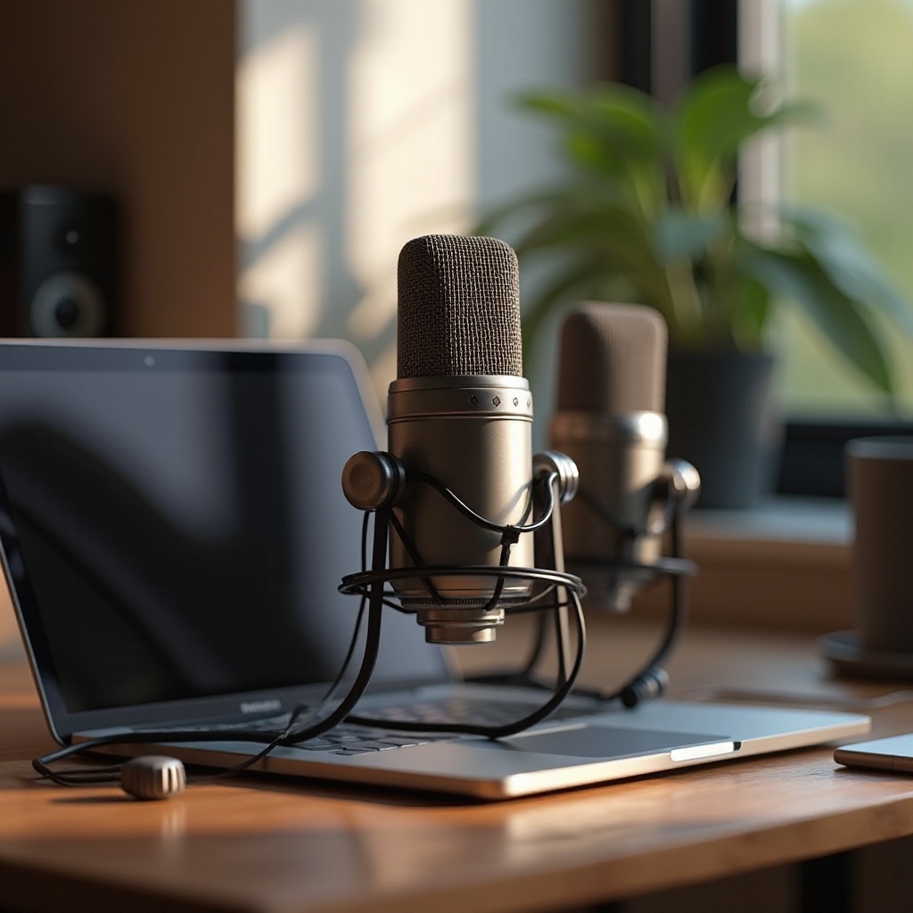 podcastmicrofoon voor macbook