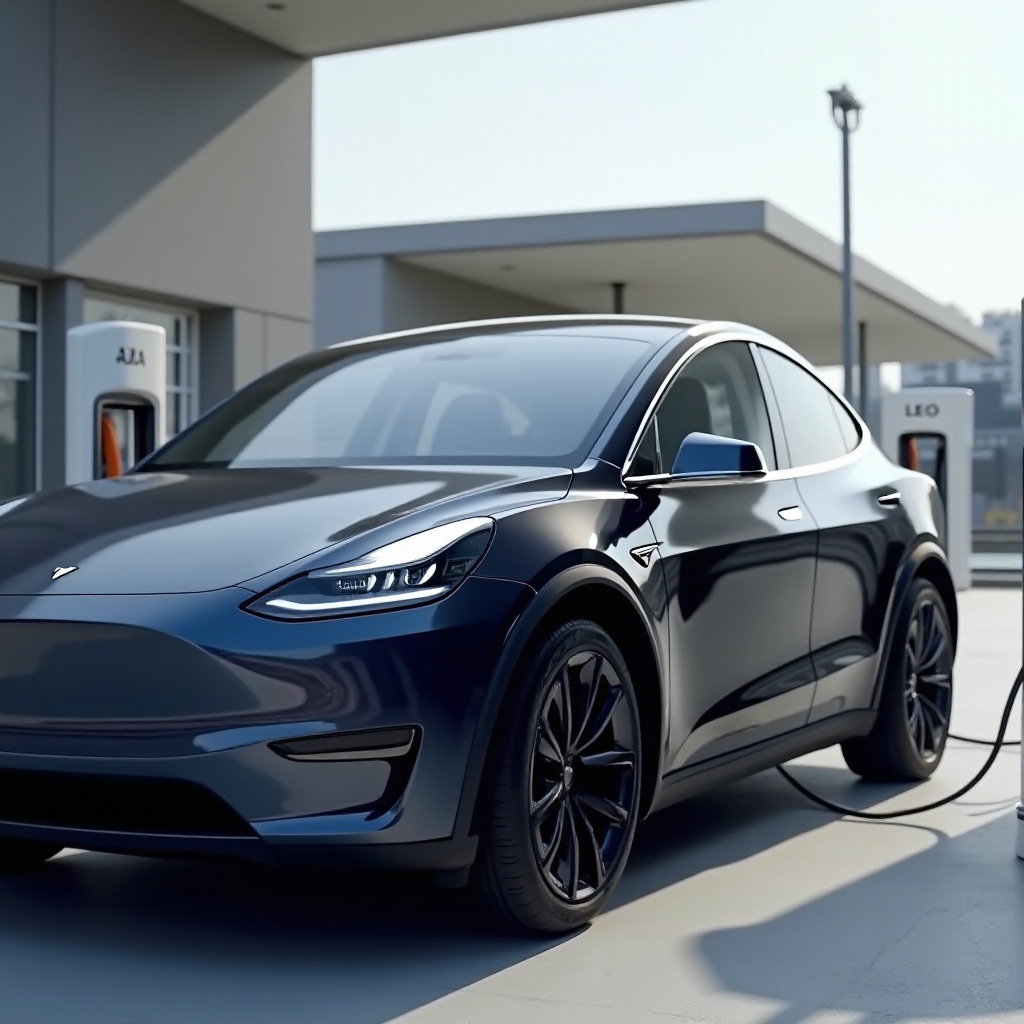 model y langeafstands batterijgrootte