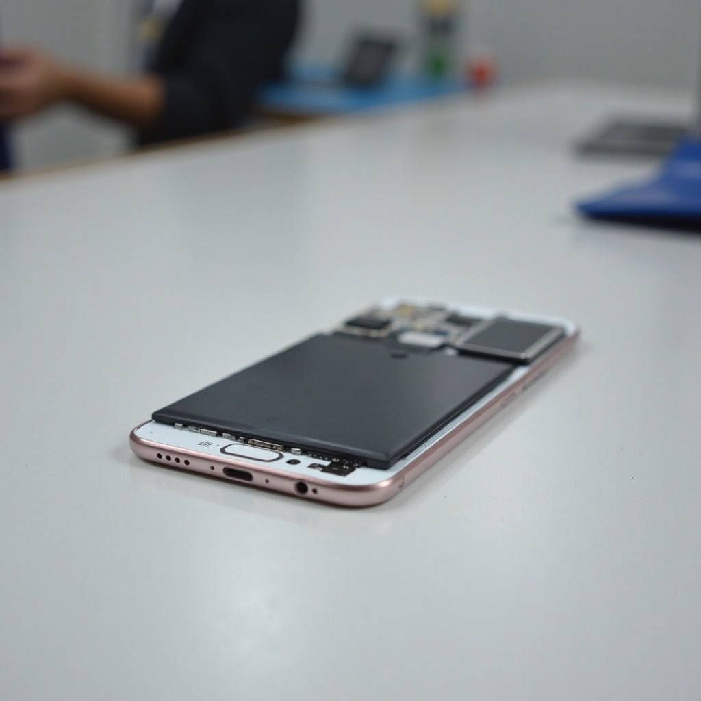 come rimuovere la batteria da un telefono Samsung