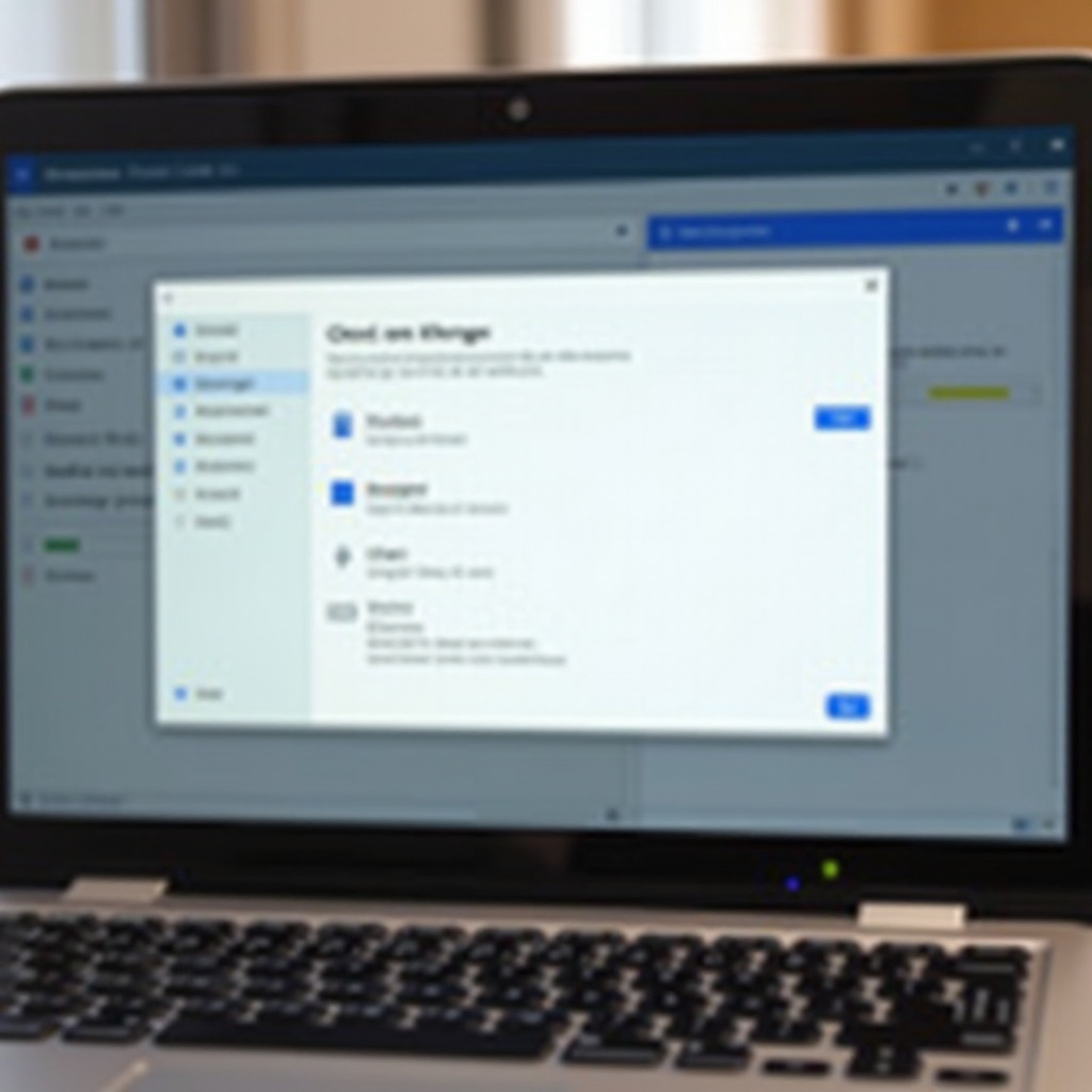kuinka voin tarkistaa chromebookini tallennustilan