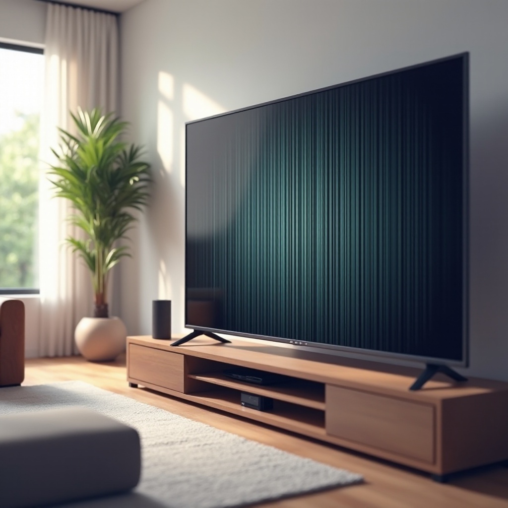lignes verticales sur l'écran de la TV LG