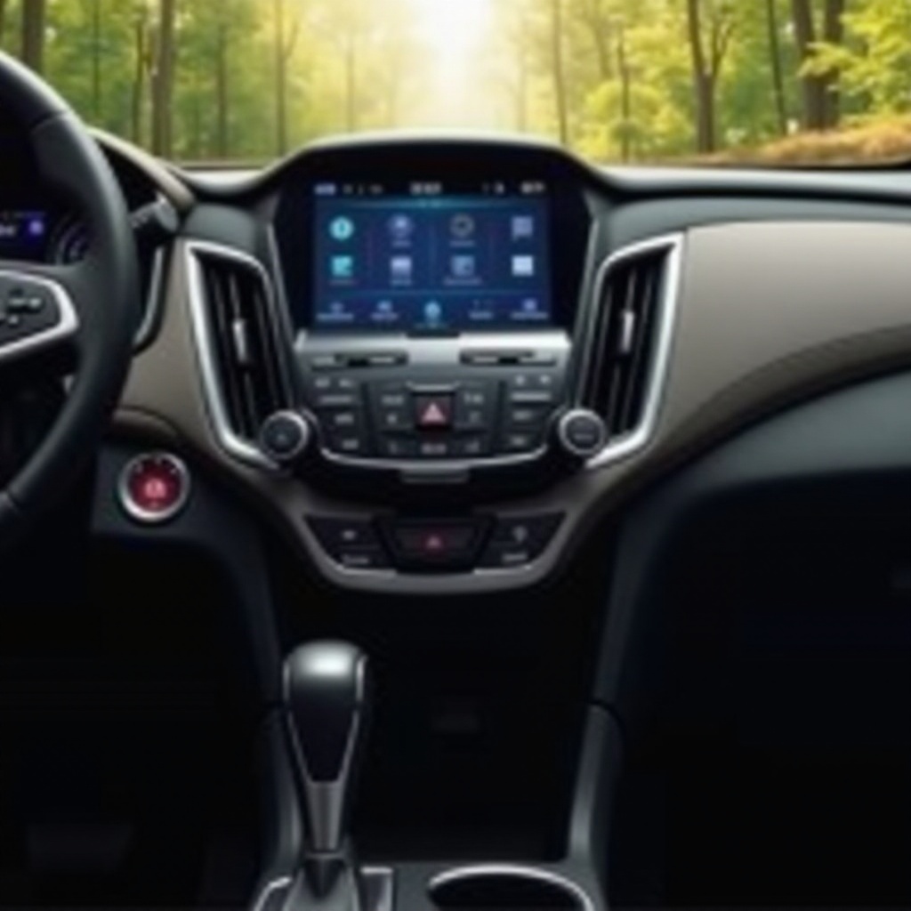 Chevy Equinoxin kojelaudan näyttö