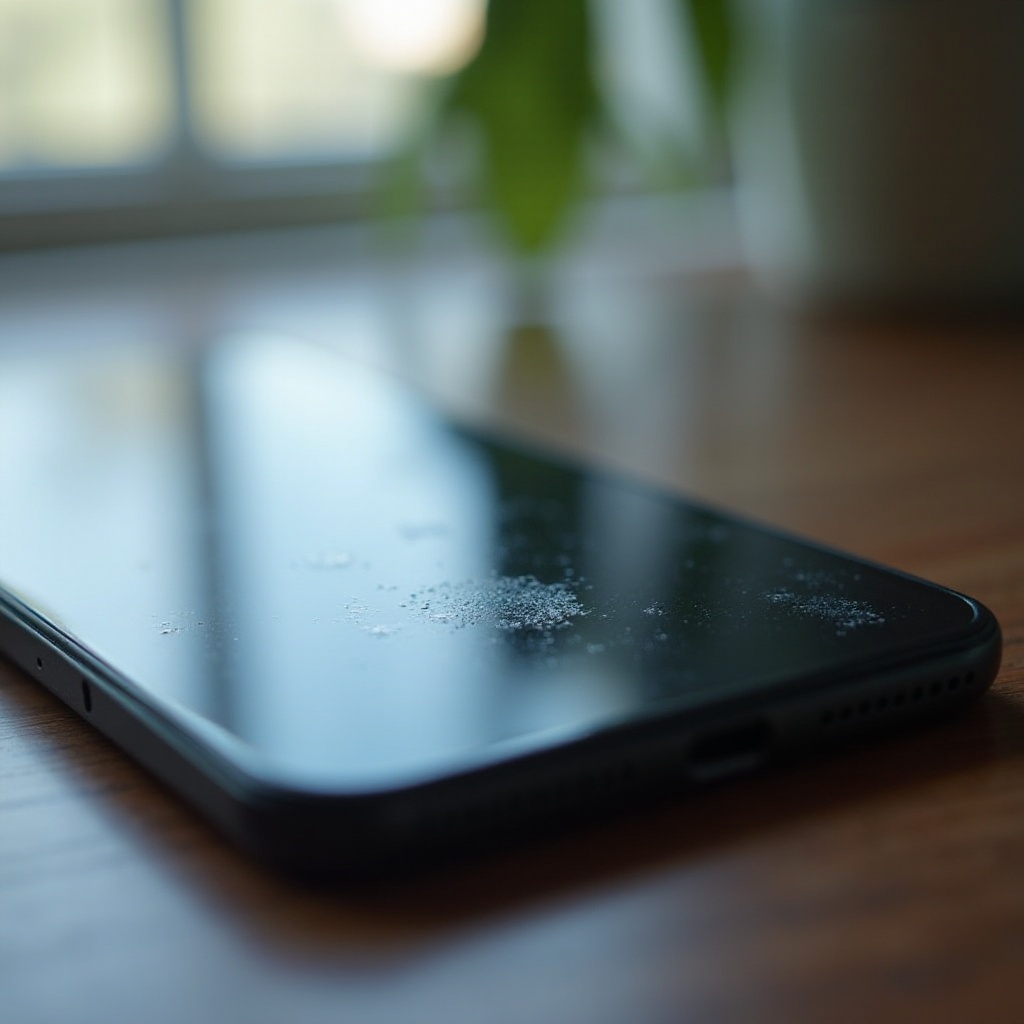 graffi sullo schermo dell'iPhone