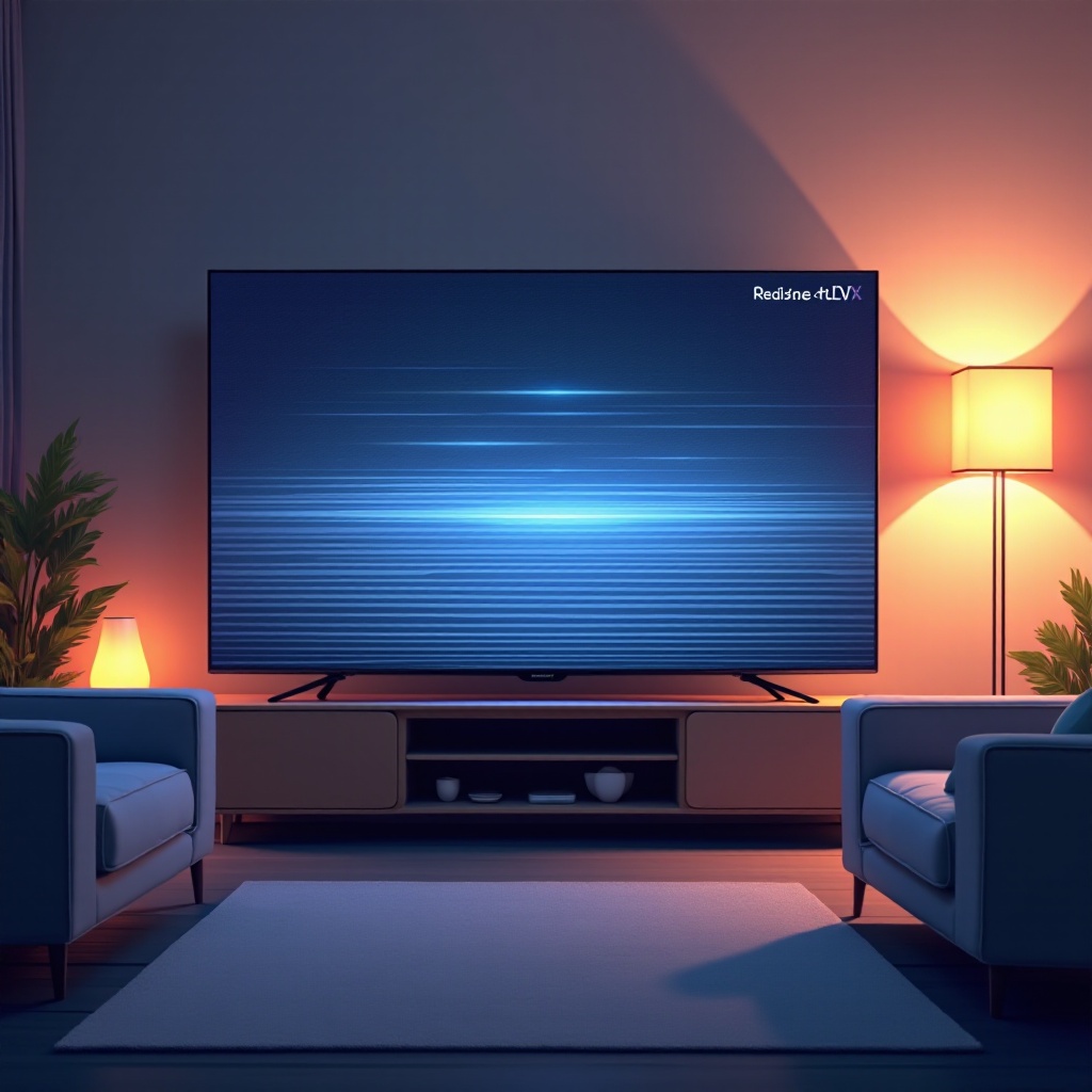 linhas horizontais na tela da TV Hisense