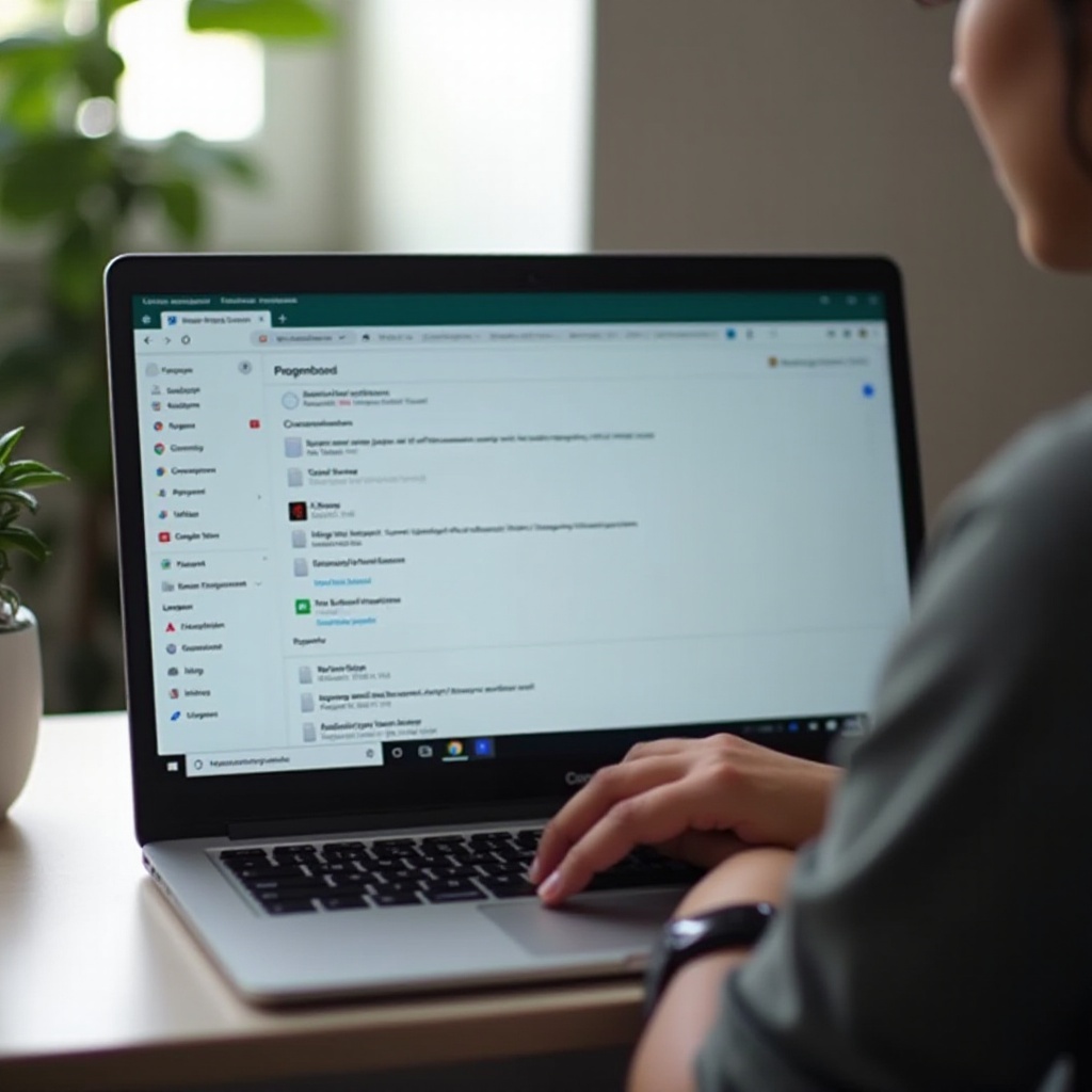 hoe kan ik de opslag van mijn chromebook controleren