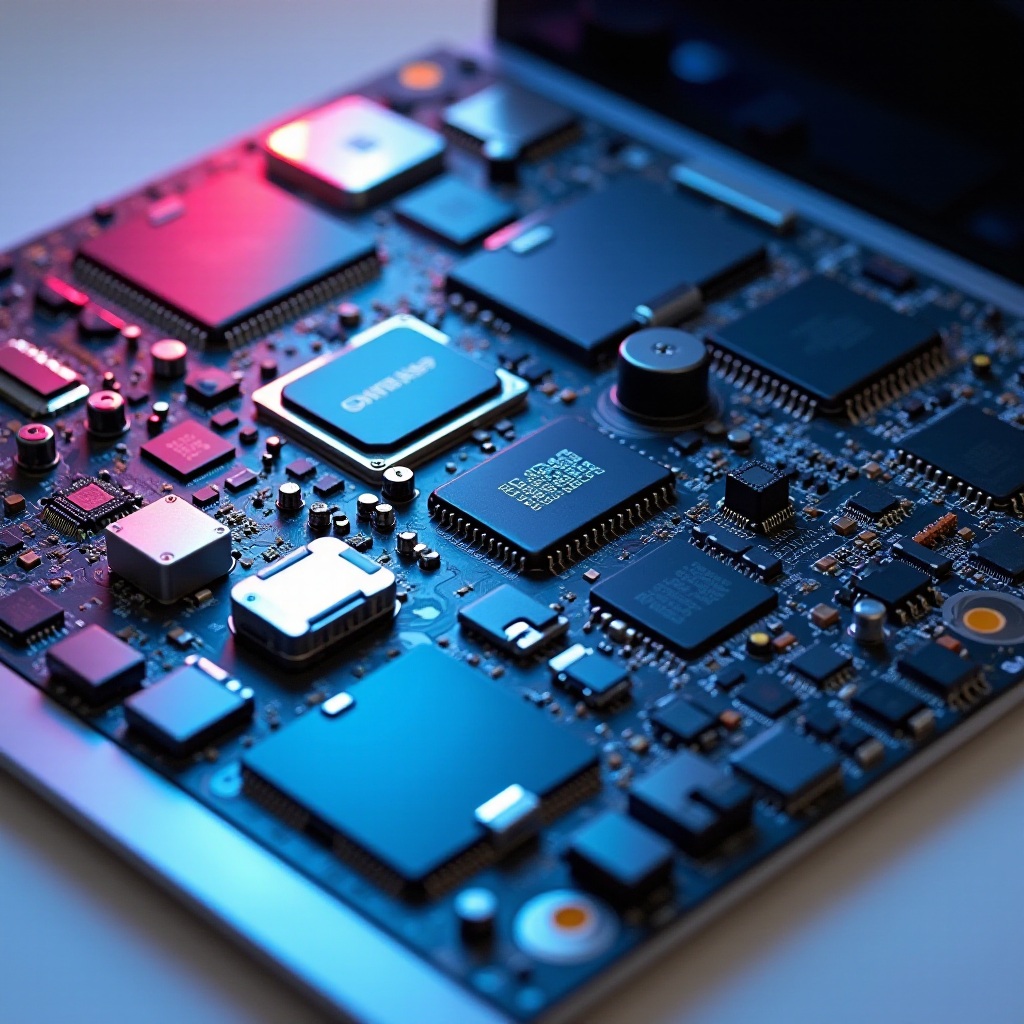 Was ist das Motherboard im MacBook Pro M1