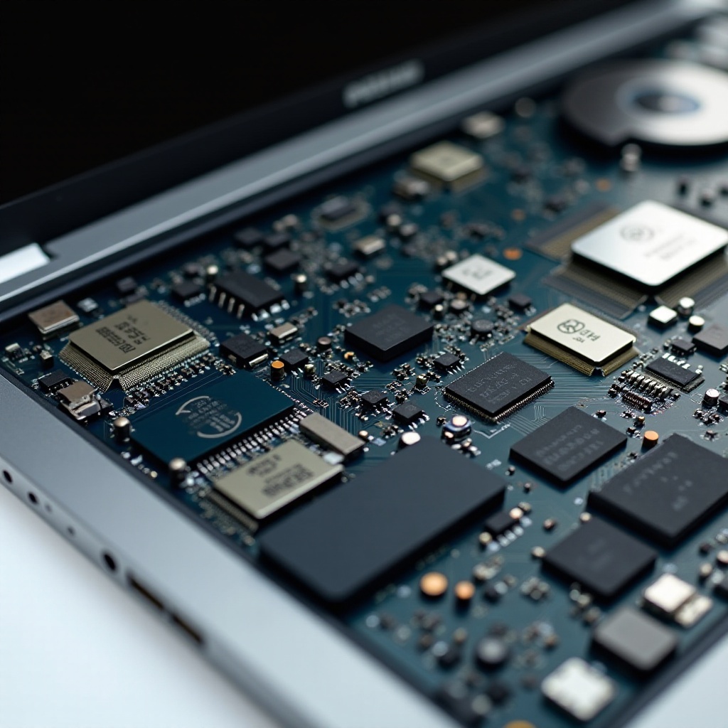 Wat is het moederbord in de MacBook Pro M1
