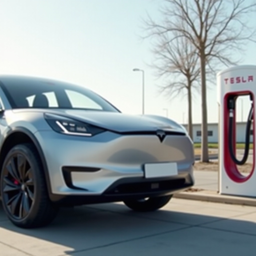 poderia ev9 usar o super supercarregador da tesla