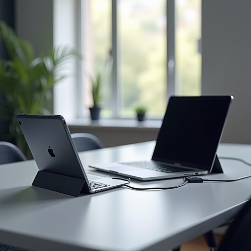 kuinka yhdistää Apple iPad Pro langattomasti Lenovo-kannettavaan