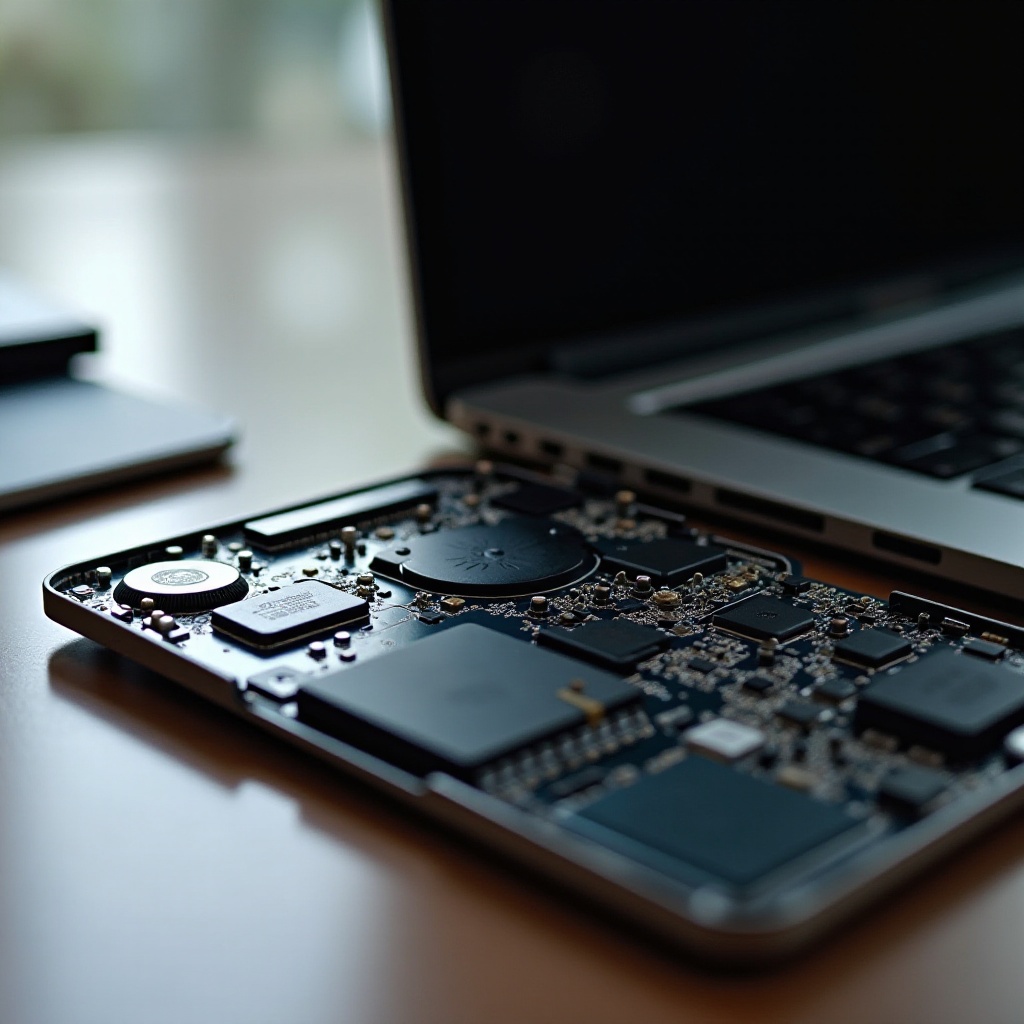 Cuál es la placa base en el MacBook Pro M1