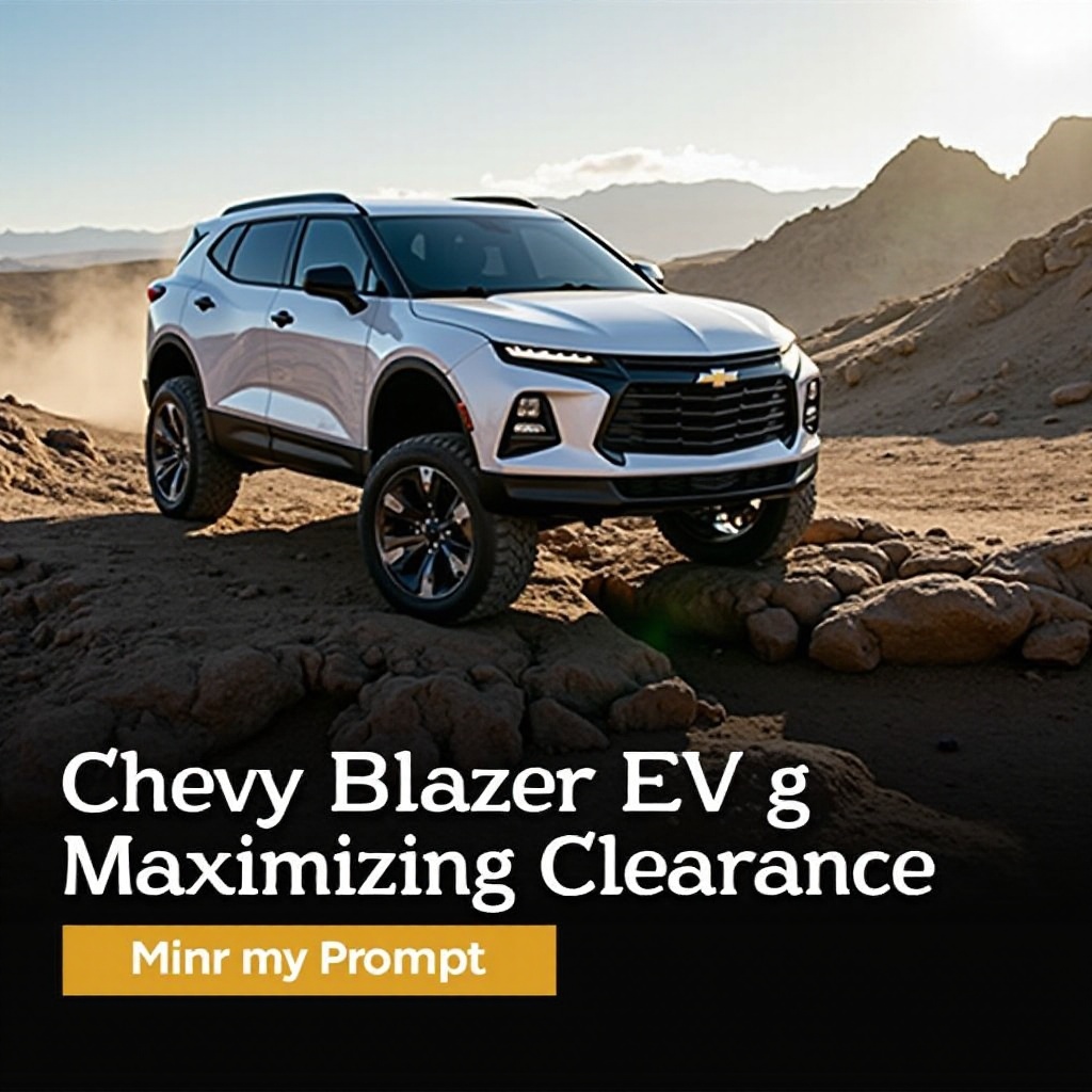 bodemvrijheid van de Chevy Blazer EV