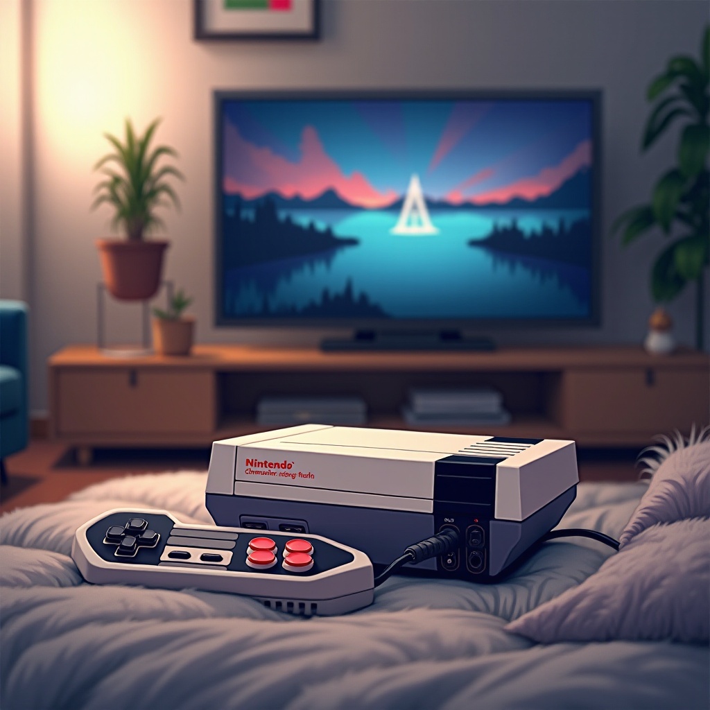 vanhan Nintendo-yhteyden muodostaminen älytelevisioon