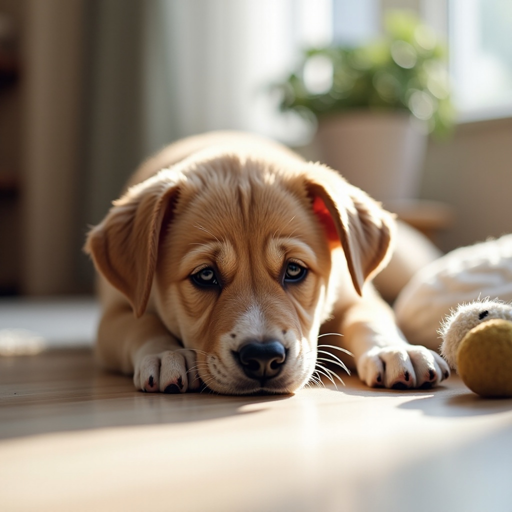 signes que votre chiot est malade