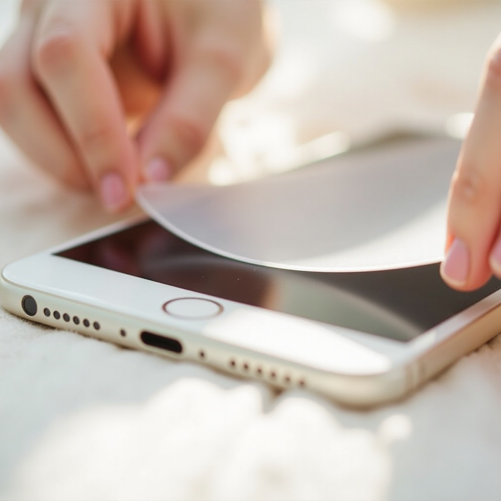 kuinka poistaa suojakalvo iPhonesta