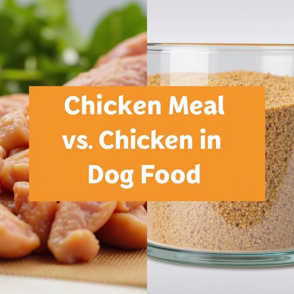 chicken meal vs chicken in dog food