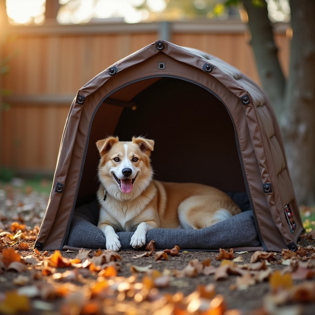 how to keep dog warm in outside kennel