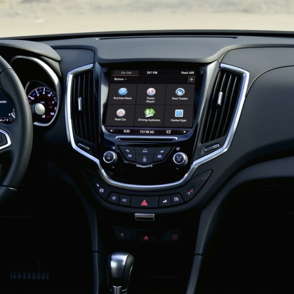 tableau de bord Chevy Equinox