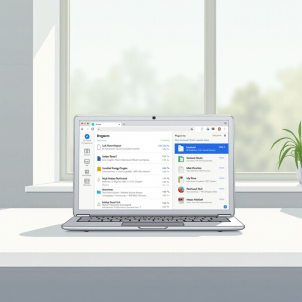 come posso controllare la memoria del mio chromebook